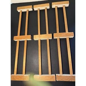 Breyer 1990s Wooden Arena Fence Panels for Model Horses, Set of 3, 20x1x6”